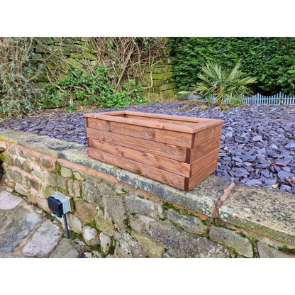 Croft Swedish Redwood Garden Trough Planter by Croft