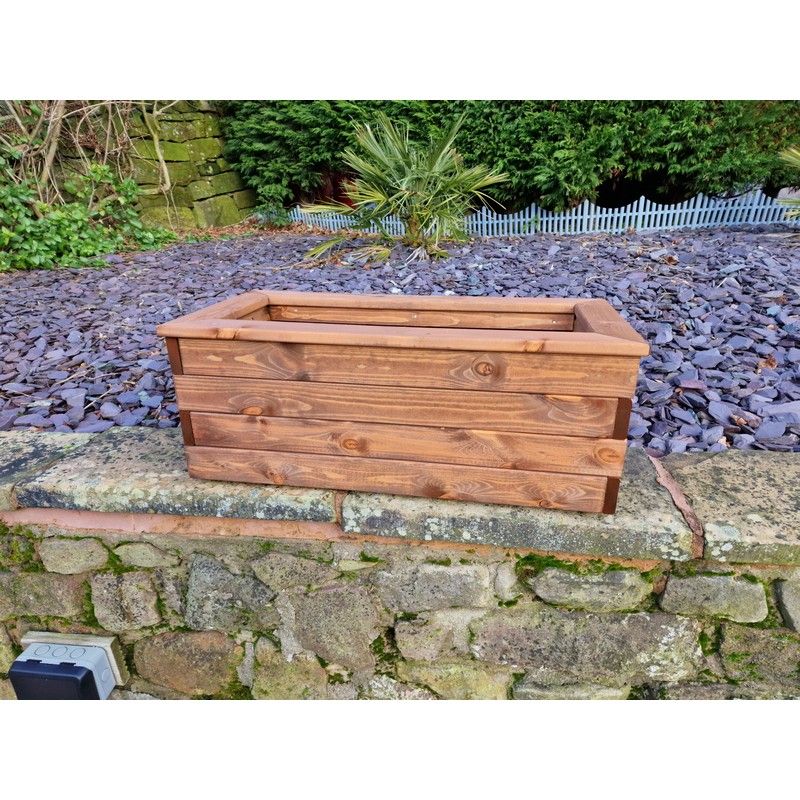 Croft Swedish Redwood Garden Trough Planter by Croft