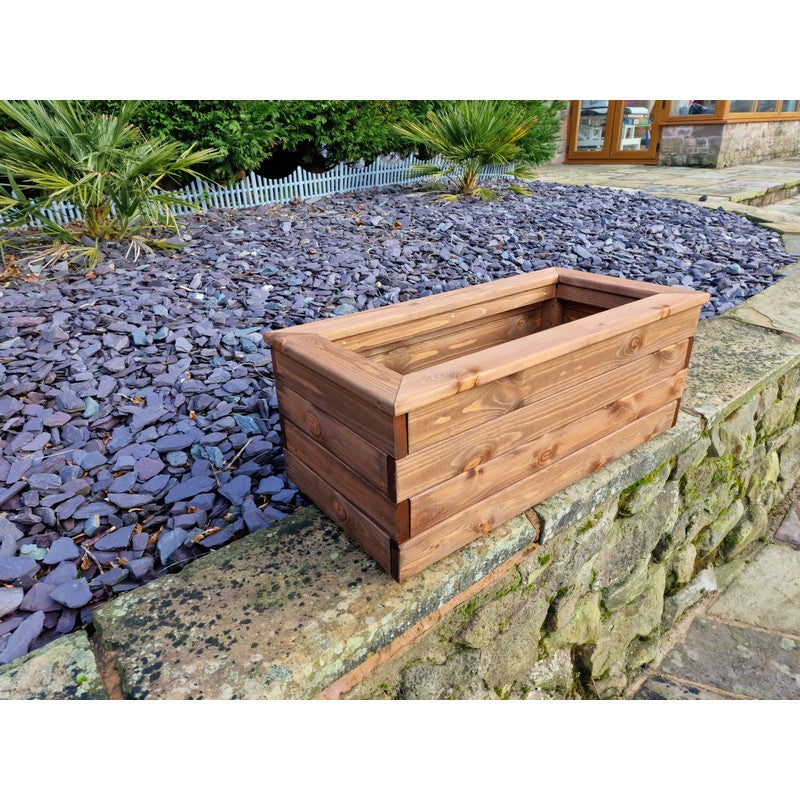 Croft Swedish Redwood Garden Trough Planter by Croft