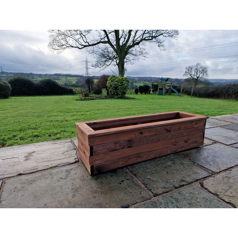 Croft Swedish Redwood Garden Trough Planter by Croft