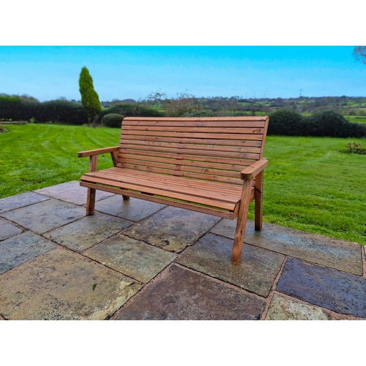 Croft Swedish Redwood Garden Bench by Croft - 3 Seats