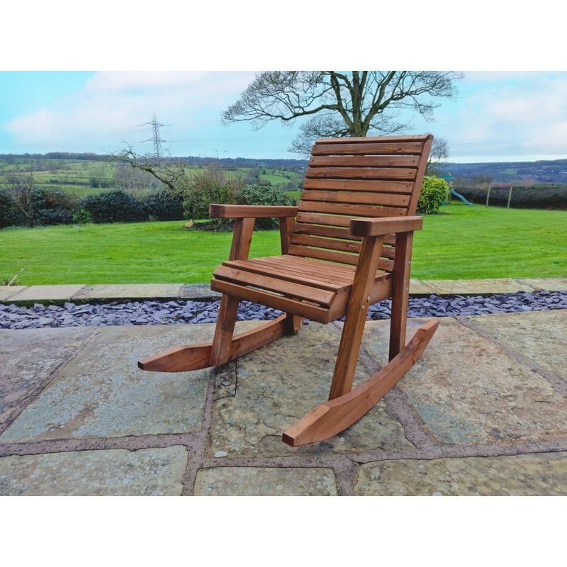 Croft Swedish Redwood Garden Rocking Chair by Croft