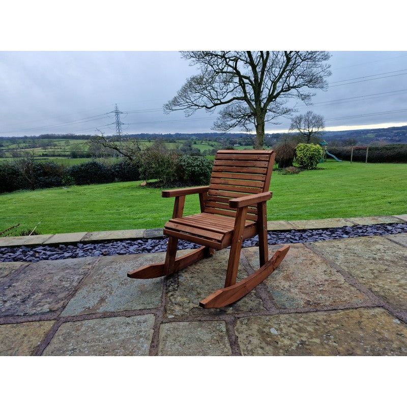 Croft Swedish Redwood Garden Rocking Chair by Croft