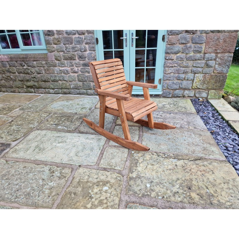 Croft Swedish Redwood Garden Rocking Chair by Croft