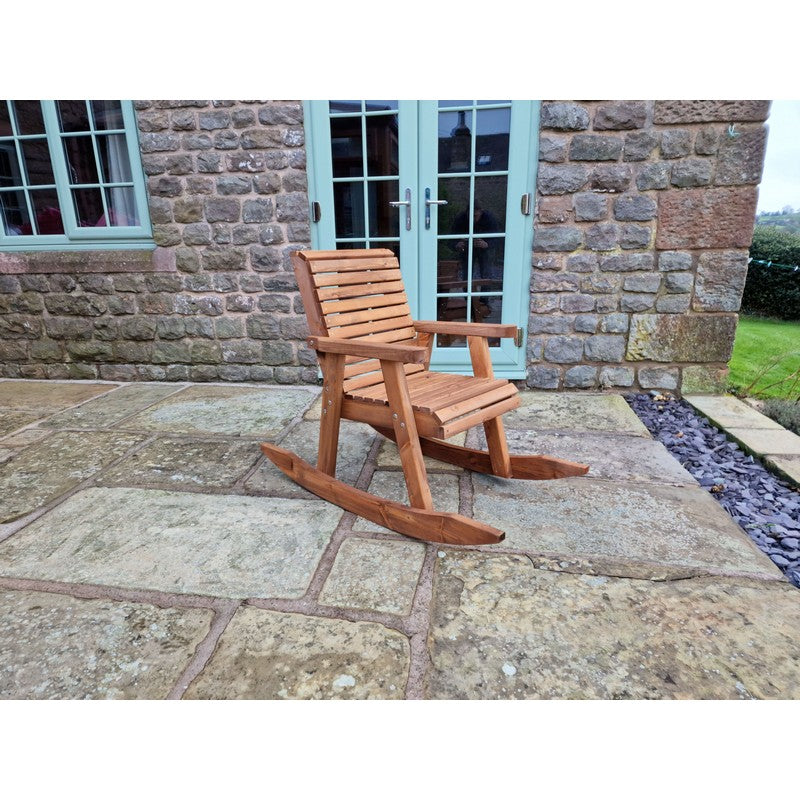 Croft Swedish Redwood Garden Rocking Chair by Croft