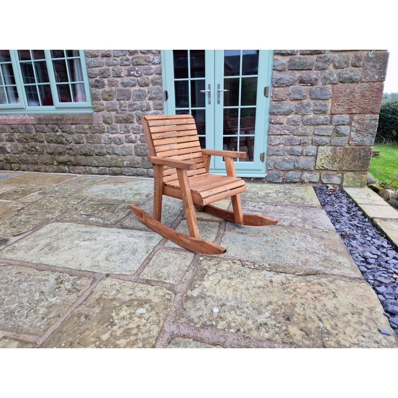 Croft Swedish Redwood Garden Rocking Chair by Croft