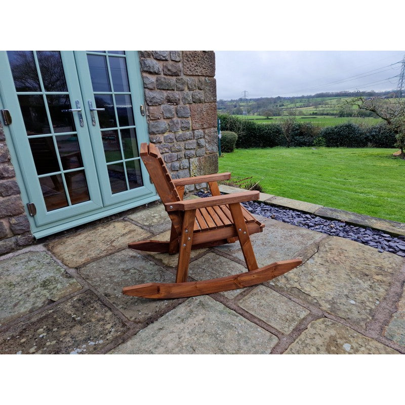 Croft Swedish Redwood Garden Rocking Chair by Croft