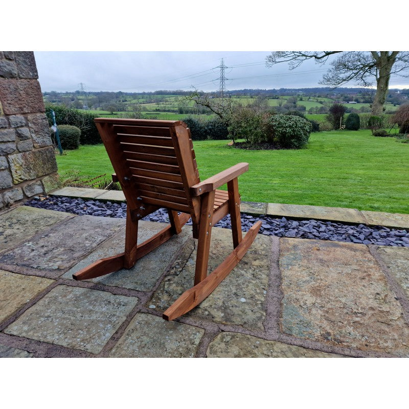 Croft Swedish Redwood Garden Rocking Chair by Croft