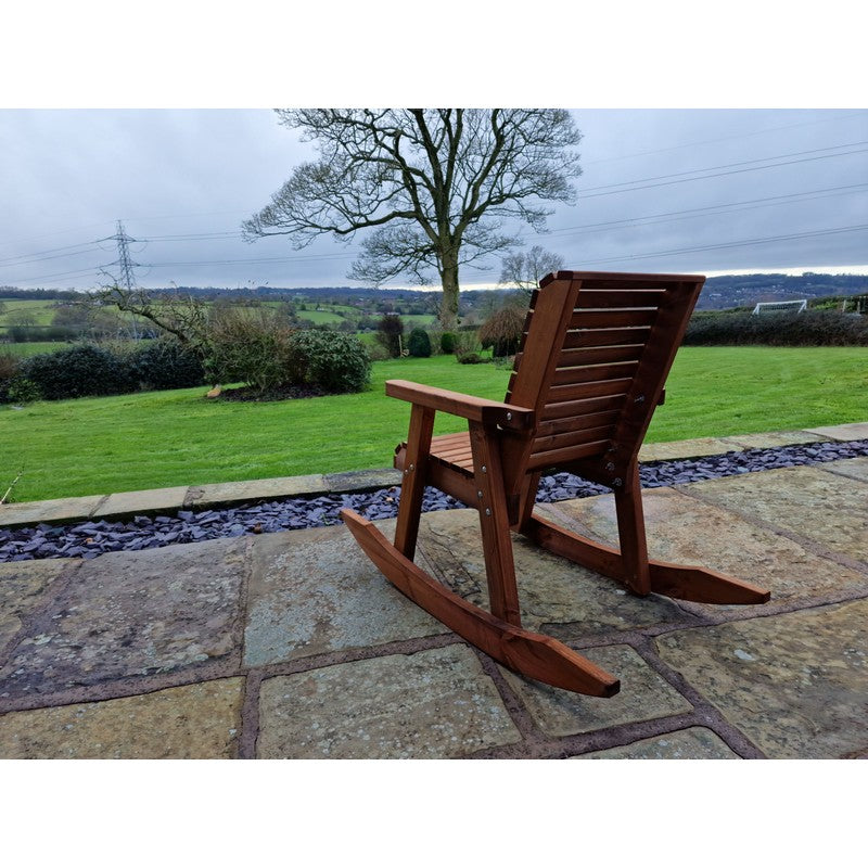 Croft Swedish Redwood Garden Rocking Chair by Croft