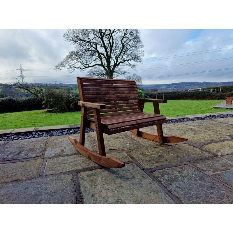 Croft Swedish Redwood Garden Bench by Croft - 2 Seats