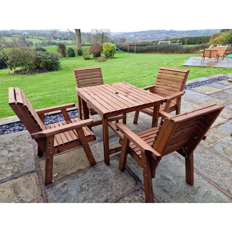 Croft Swedish Redwood Garden Furniture Set by Croft - 4 Seats