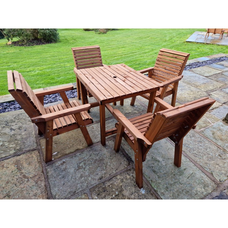 Croft Swedish Redwood Garden Furniture Set by Croft - 4 Seats