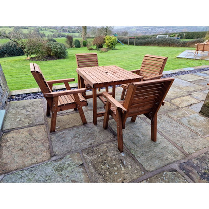 Croft Swedish Redwood Garden Furniture Set by Croft - 4 Seats