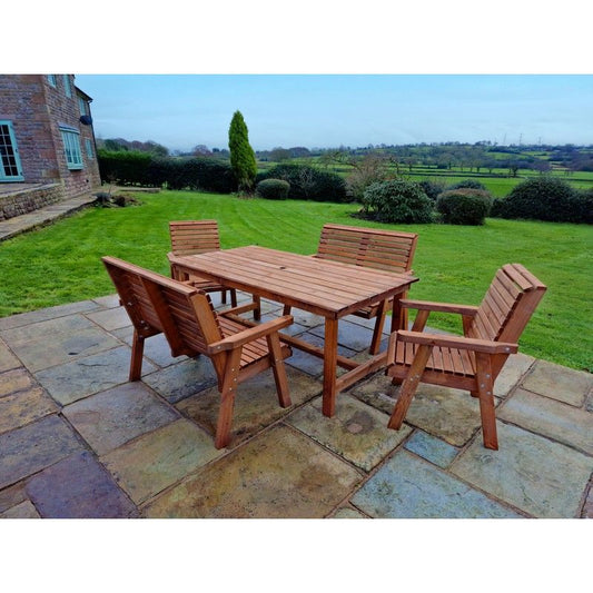 Croft Swedish Redwood Garden Furniture Set by Croft - 4 Seats