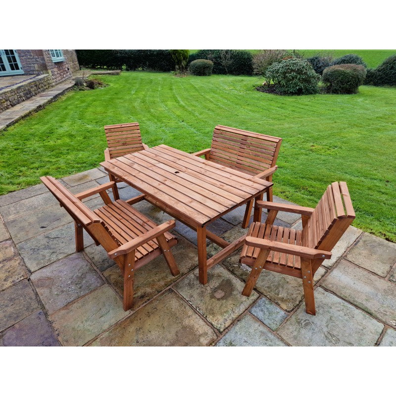 Croft Swedish Redwood Garden Furniture Set by Croft - 4 Seats