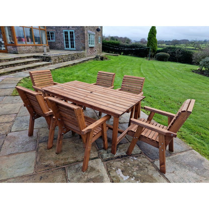 Croft Swedish Redwood Garden Furniture Set by Croft - 6 Seats