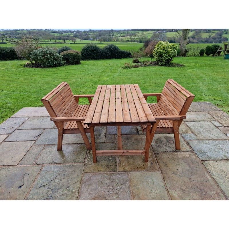 Croft Swedish Redwood Garden Furniture Set by Croft - 4 Seats