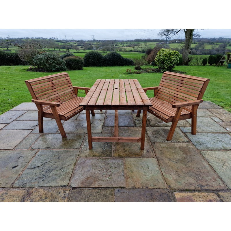 Croft Swedish Redwood Garden Furniture Set by Croft - 4 Seats