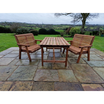 Croft Swedish Redwood Garden Furniture Set by Croft - 4 Seats