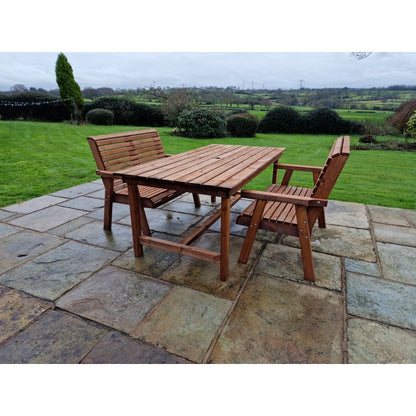 Croft Swedish Redwood Garden Furniture Set by Croft - 4 Seats