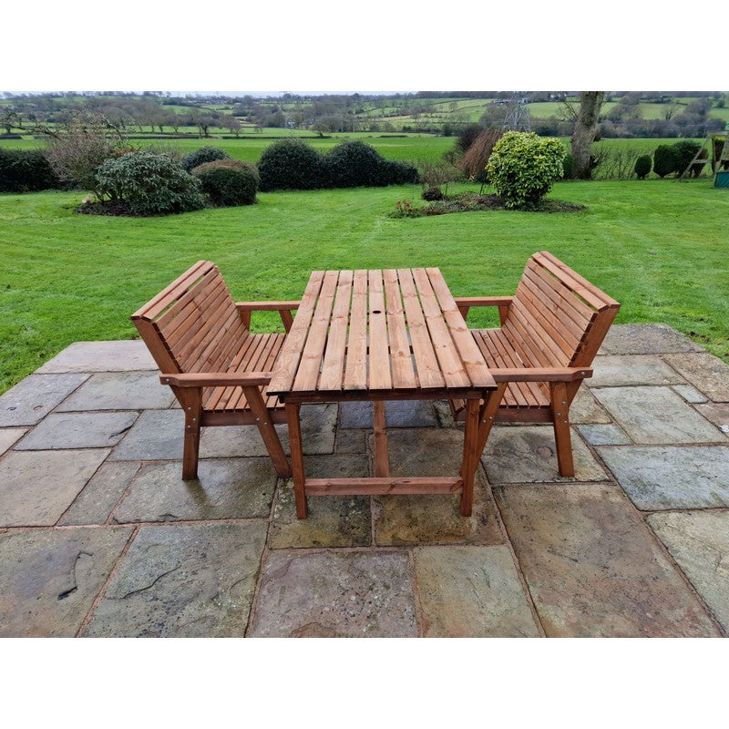 Croft Swedish Redwood Garden Furniture Set by Croft - 4 Seats