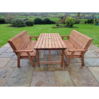 Croft Swedish Redwood Garden Furniture Set by Croft - 6 Seats