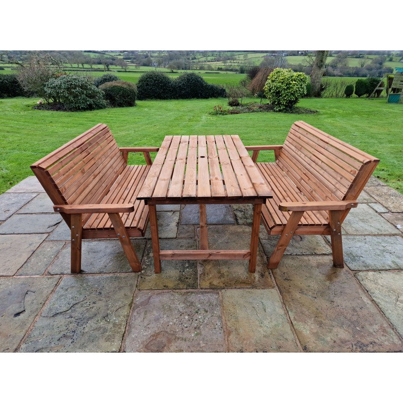 Croft Swedish Redwood Garden Furniture Set by Croft - 6 Seats