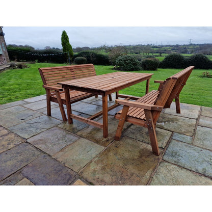 Croft Swedish Redwood Garden Furniture Set by Croft - 6 Seats