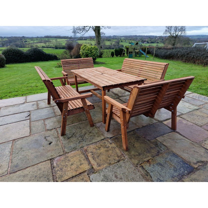 Croft Swedish Redwood Garden Furniture Set by Croft - 10 Seats