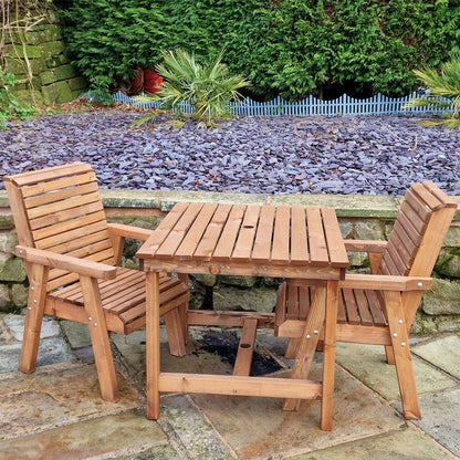 Croft Swedish Redwood Garden Bistro Set by Croft - 2 Seats