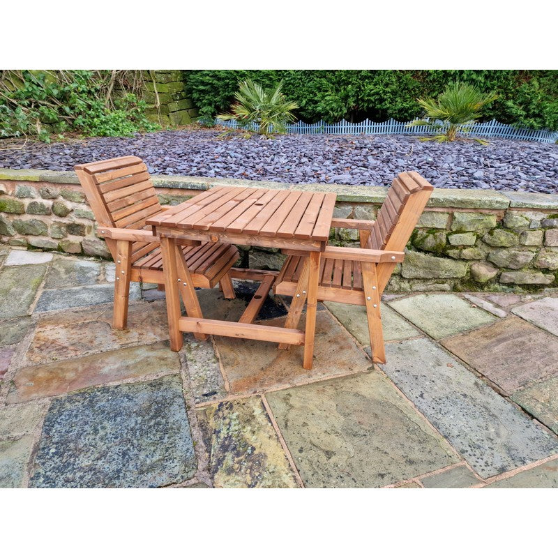 Croft Swedish Redwood Garden Bistro Set by Croft - 2 Seats