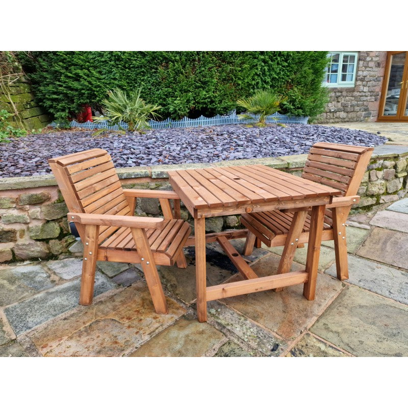 Croft Swedish Redwood Garden Bistro Set by Croft - 2 Seats