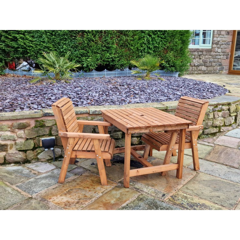 Croft Swedish Redwood Garden Bistro Set by Croft - 2 Seats