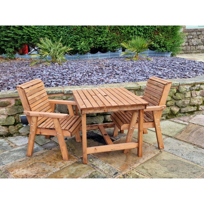 Croft Swedish Redwood Garden Bistro Set by Croft - 2 Seats