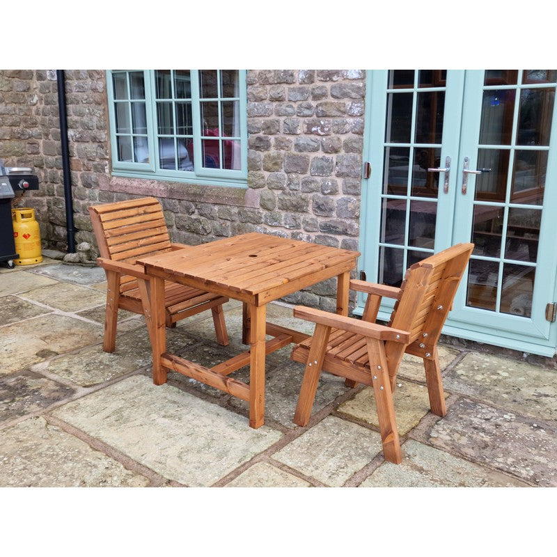 Croft Swedish Redwood Garden Bistro Set by Croft - 2 Seats