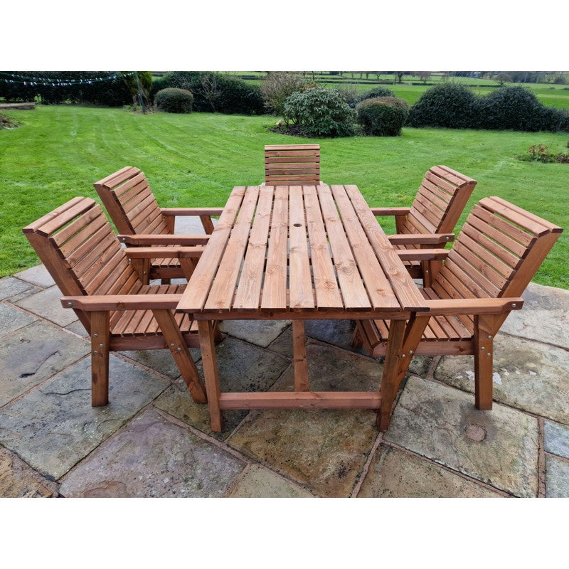 Croft Swedish Redwood Garden Furniture Set by Croft - 5 Seats