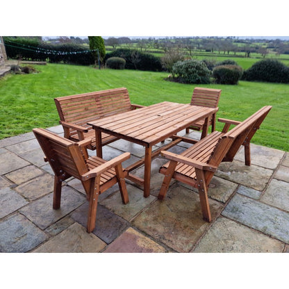 Croft Swedish Redwood Garden Furniture Set by Croft - 8 Seats