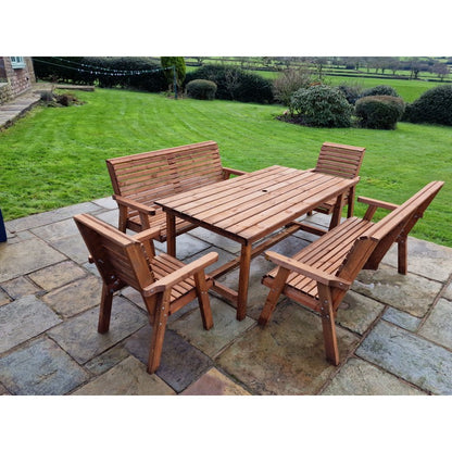 Croft Swedish Redwood Garden Furniture Set by Croft - 8 Seats