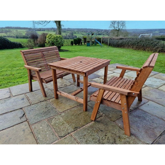 Croft Swedish Redwood Garden Furniture Set by Croft - 4 Seats