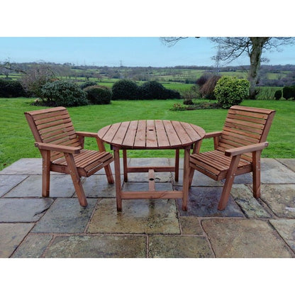 Croft Swedish Redwood Garden Bistro Set by Croft - 2 Seats