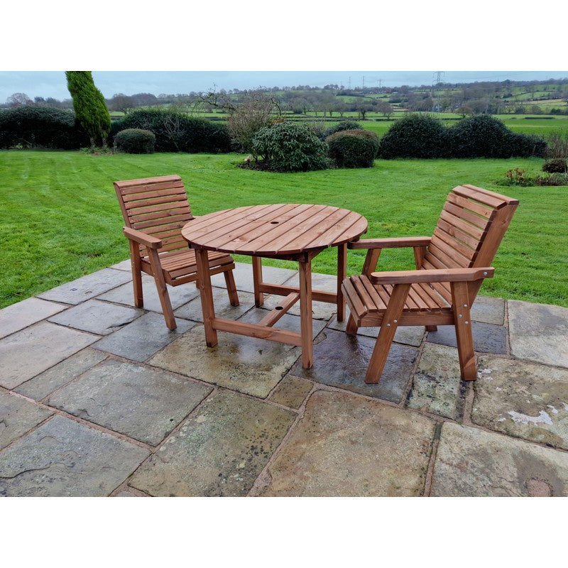 Croft Swedish Redwood Garden Bistro Set by Croft - 2 Seats