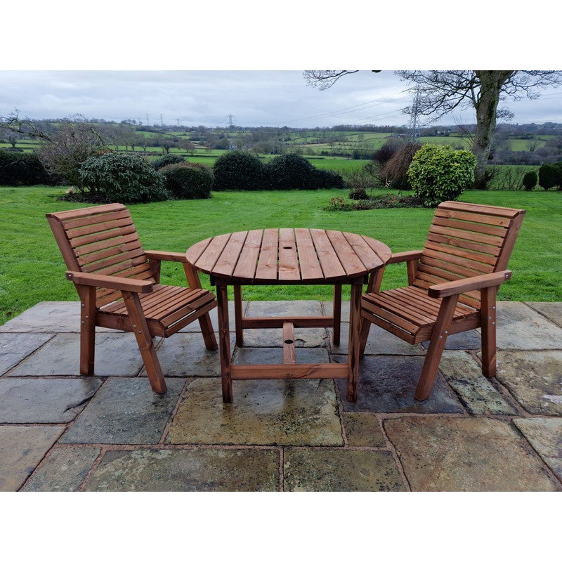 Croft Swedish Redwood Garden Bistro Set by Croft - 2 Seats