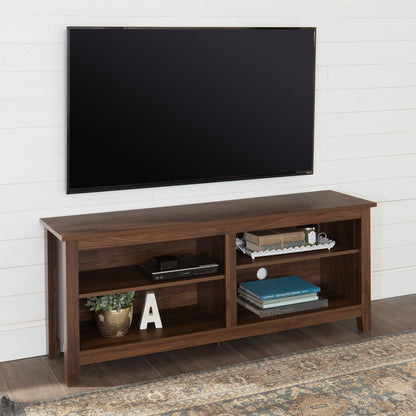 Norfolk Furniture Classic TV Unit Brown 4 Shelves