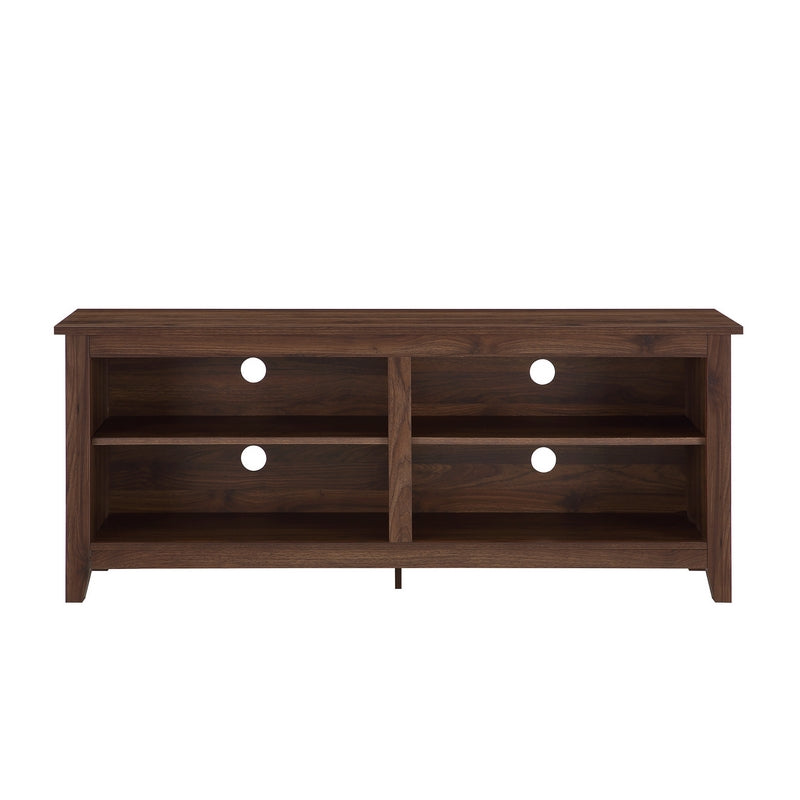 Norfolk Furniture Classic TV Unit Brown 4 Shelves