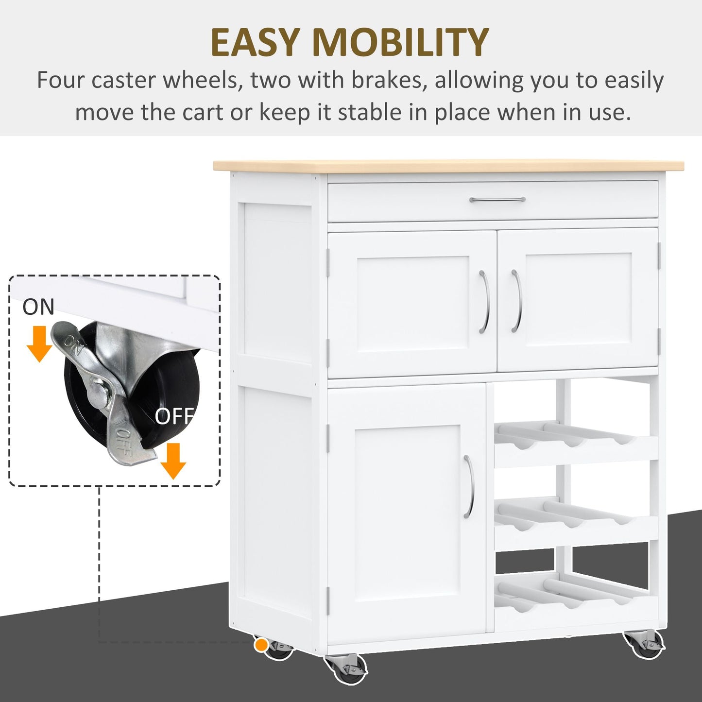 Modern Kitchen Trolley