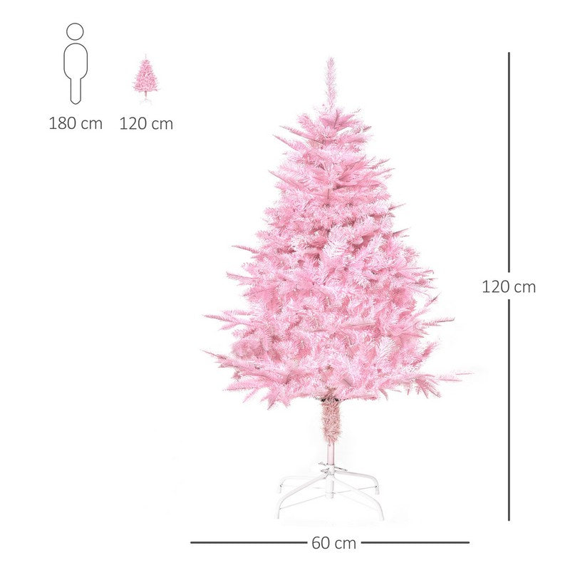 4 Foot Artificial Christmas Tree Holiday Xmas Holiday Tree Decoration with Automatic Open for Home Party