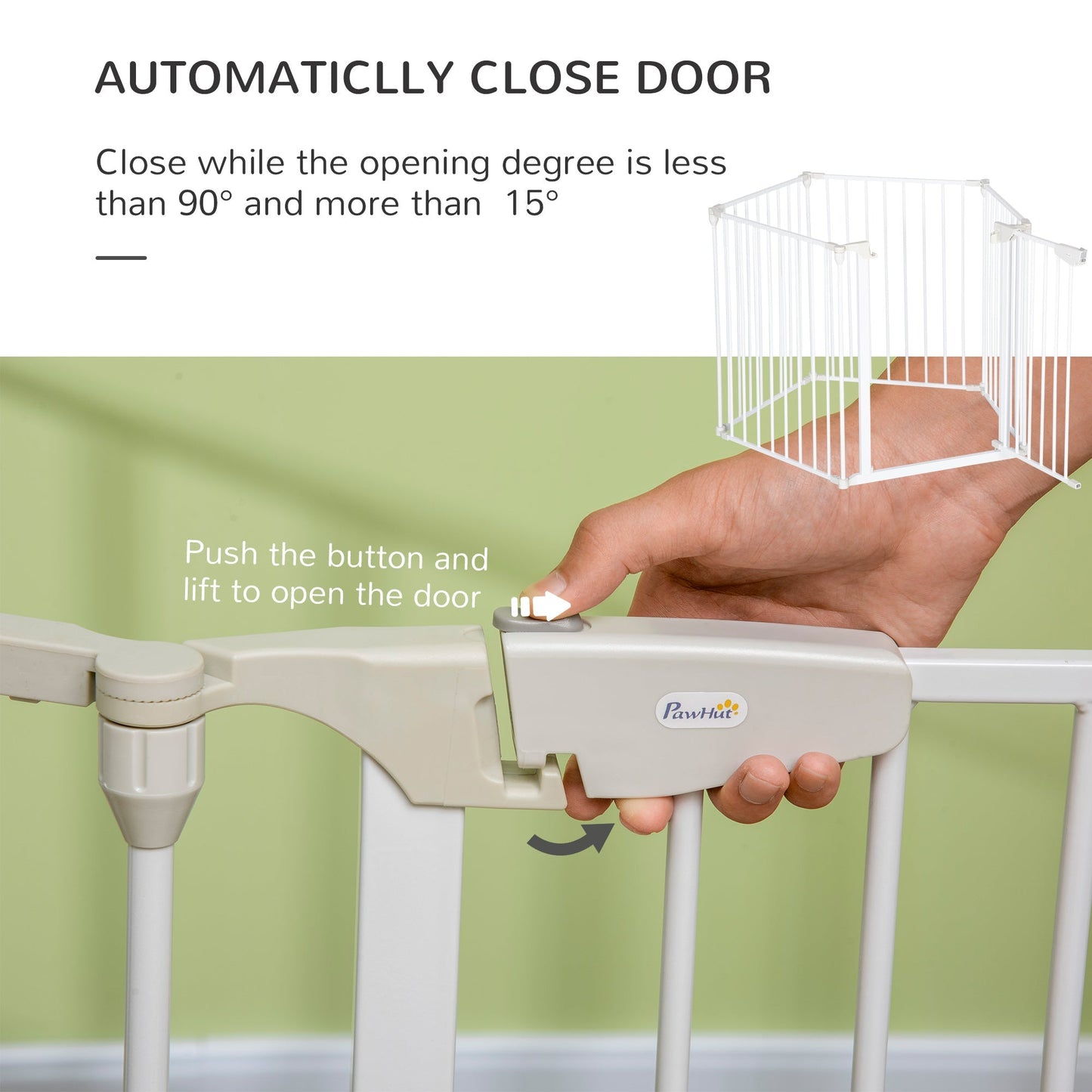 PawHut Pet Safety Gate