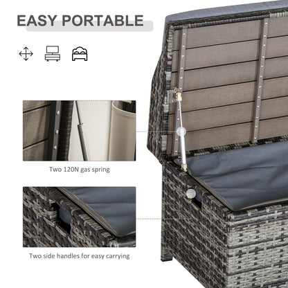 Outdoor Rattan Storage Box