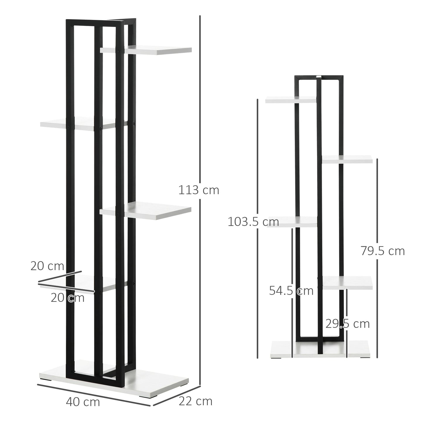 5 Tiered Plant Stand