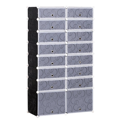 16 Cube Shoe Rack